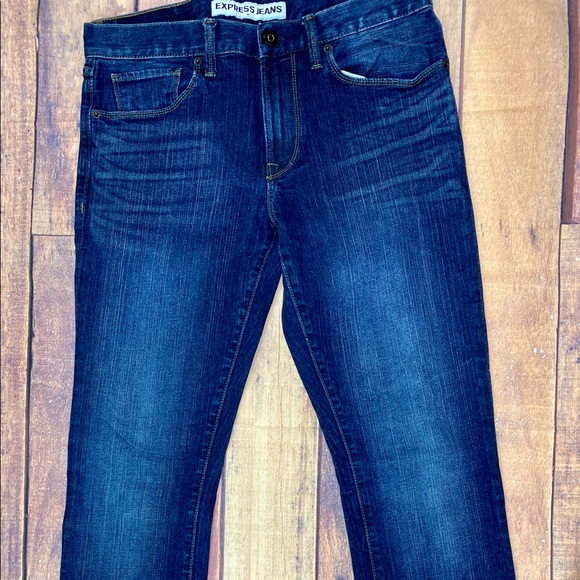 Lot of 3 express men’s jeans Rocco size 32X34 - Picture 2 of 7